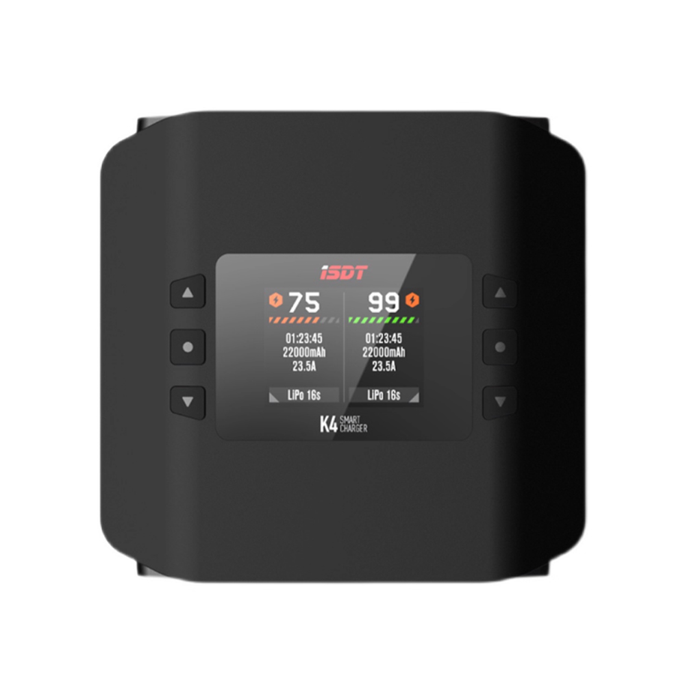 Isdt K4 Dual Lipo Charger - เครื่องชาร์จแบตเตอรี่ NEW ISDT K4 แบบสองช่องสัญญาณ รองรับแบตเตอรี่