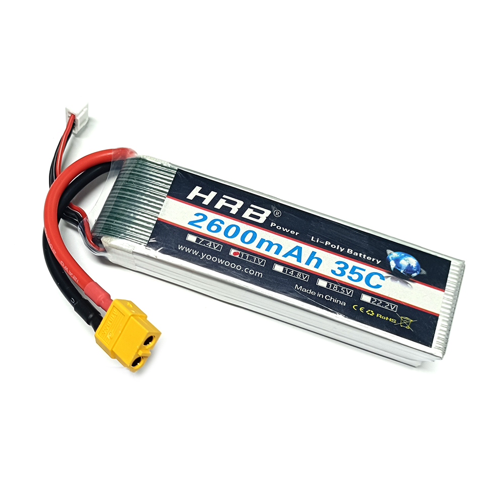 6S Lipo Battery 22.2V 5000Mah - HRB Lipo แบตเตอรี่ 2S 3S 4S