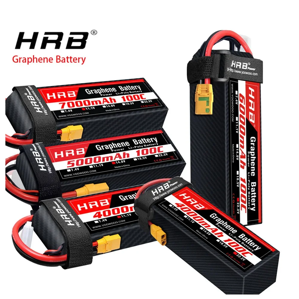 4S Lipo Battery 14.8V 6000Mah - แบตเตอรี่ Graphene 2S 3S 4S 6S
