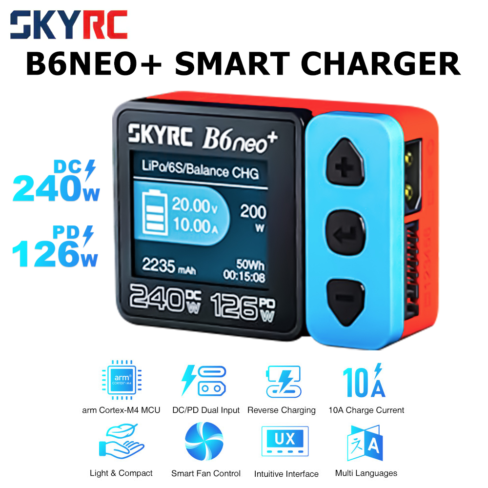 Skyrc B6 Neo Smart Charger - เครื่องชาร์จแบตเตอรี่ SkyRC B6 neo Smart Charger