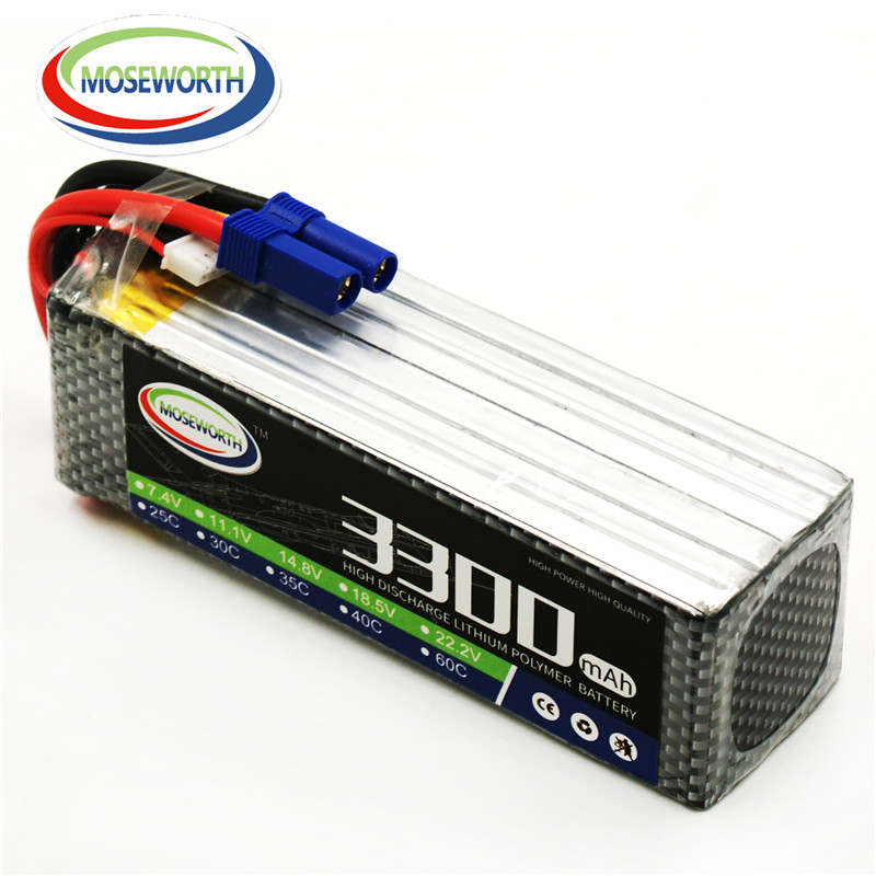 6S Lipo 22.2V 3300mAh 4000mAh  - 6S Lipo Battery 22.2V 5000Mah บทวิจารณ์และราคา