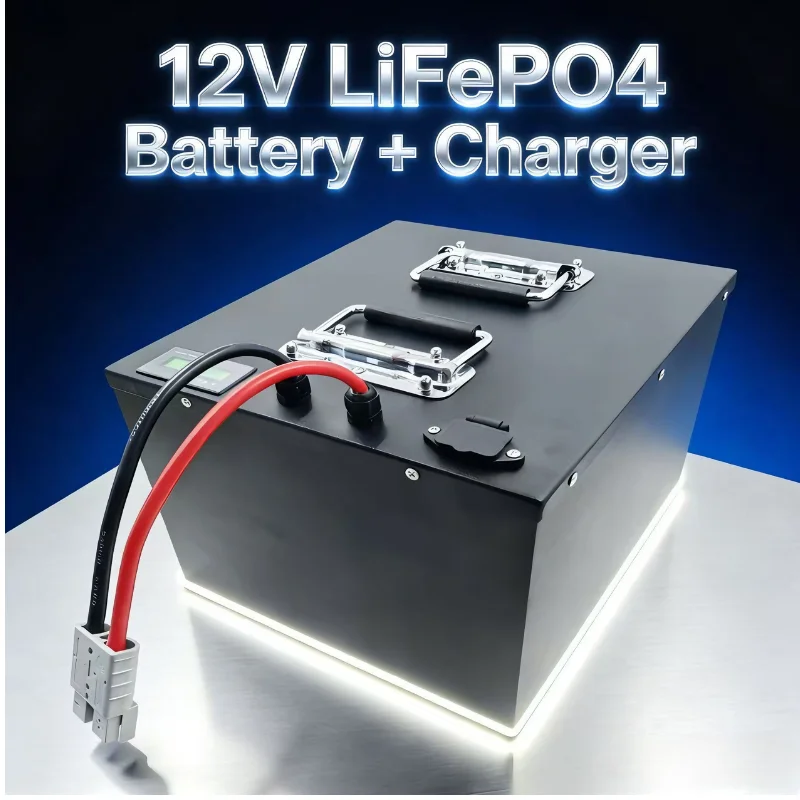 แบตเตอรี่ LiFePO4 12V/24V/48V  - Lifepo4 12V 100Ah Bms Bluetooth บทวิจารณ์และราคา