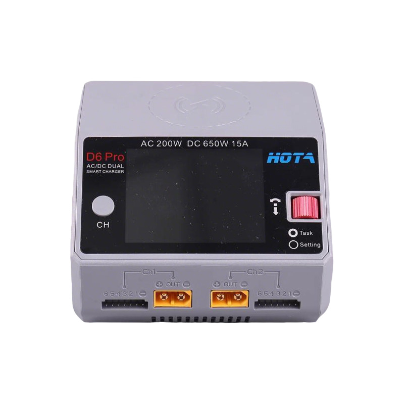 SNQP HOTA D6 Pro เครื่องชาร์จแ - Hota D6 Pro Dual Lipo Charger บทวิจารณ์และราคา