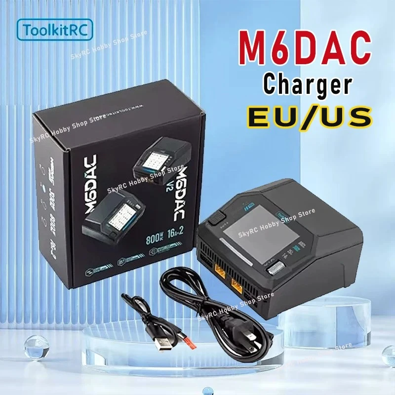 เครื่องชาร์จแบตเตอรี่ลิโพอัจฉร - Toolkitrc M6Dac Smart Charger บทวิจารณ์และราคา