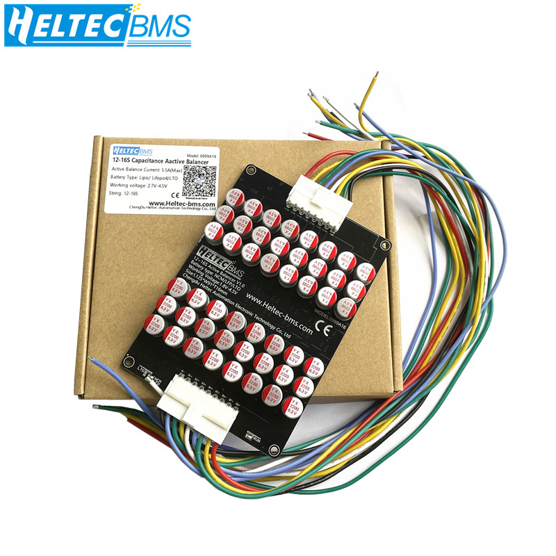Heltec 16S 5A ตัวปรับสมดุลแบบแ - 12S Lipo Battery Balancing Board บทวิจารณ์และราคา
