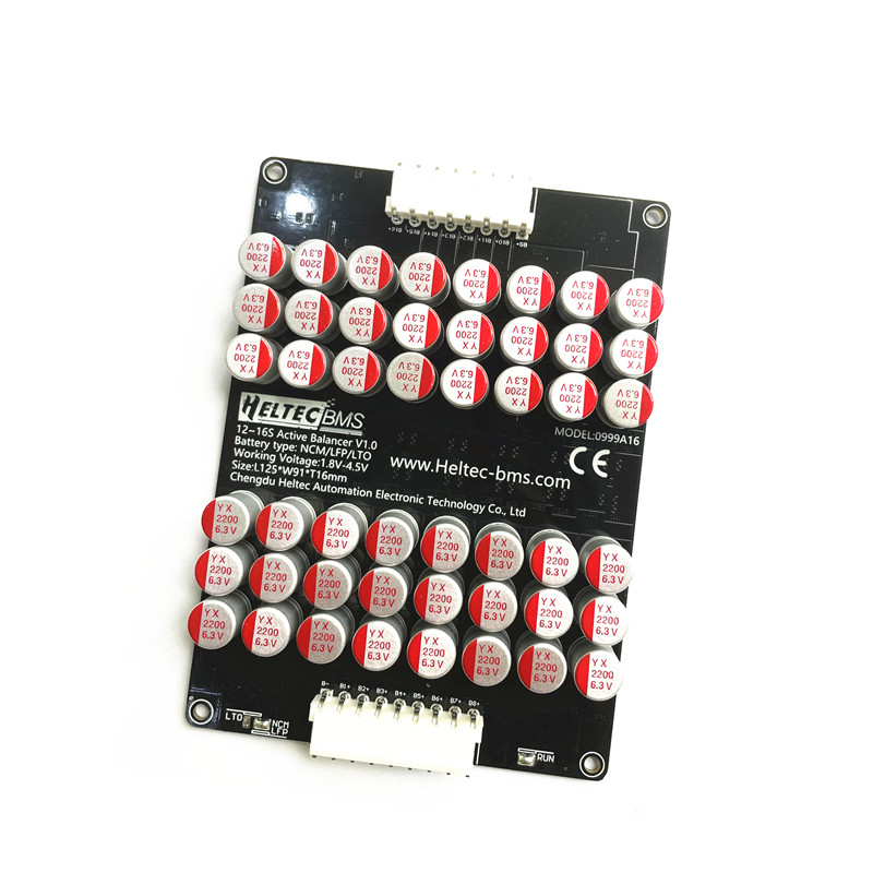 Heltec 16S 5A ตัวปรับสมดุลแบบแ - 12S Lipo Battery Balancing Board บทวิจารณ์และราคา