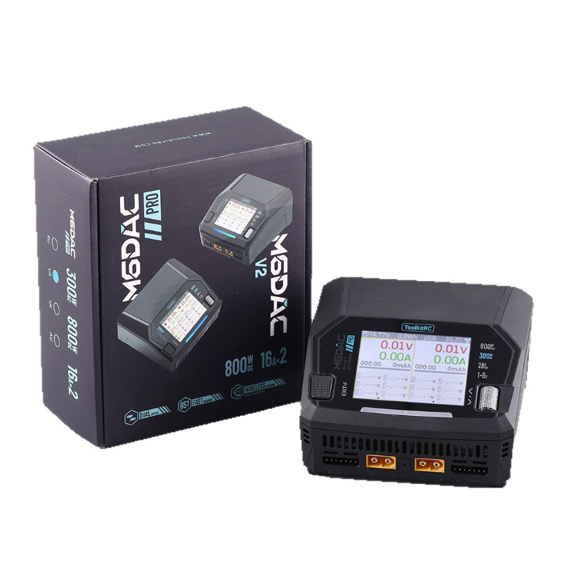 ชุดเครื่องมือ ToolkitRC M6DAC  - Toolkitrc M6Dac Smart Charger บทวิจารณ์และราคา