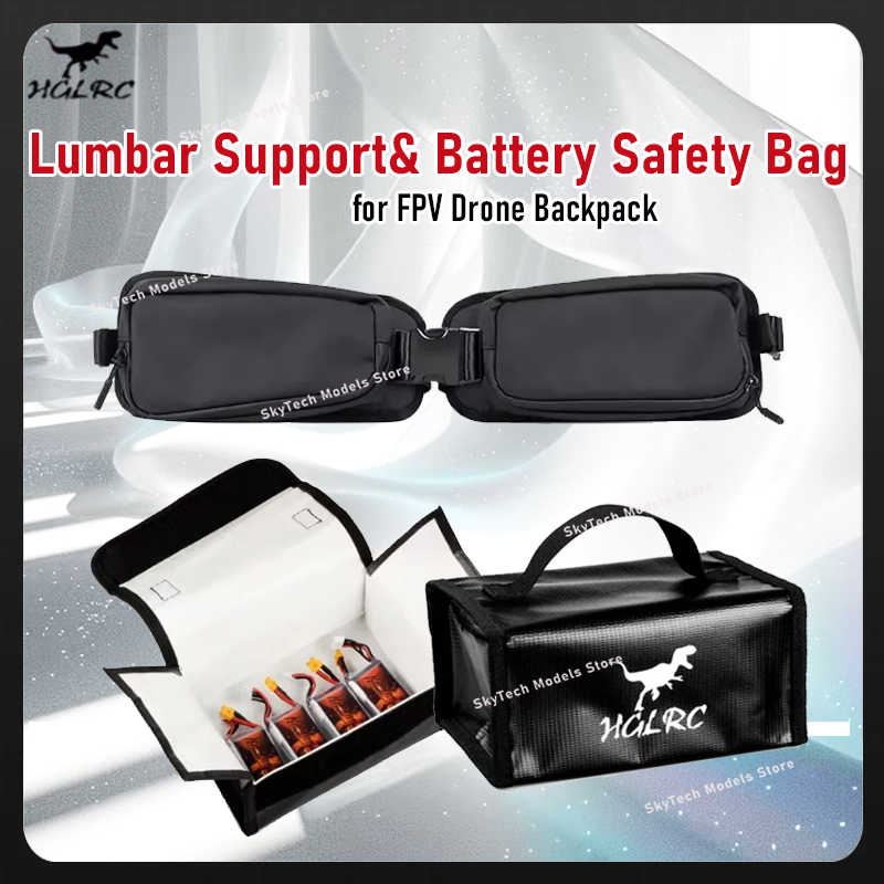 HGLRC เบาะรองหลังตามหลักสรีรศา - Lipo Battery Fireproof Safety Charge Box บทวิจารณ์และราคา