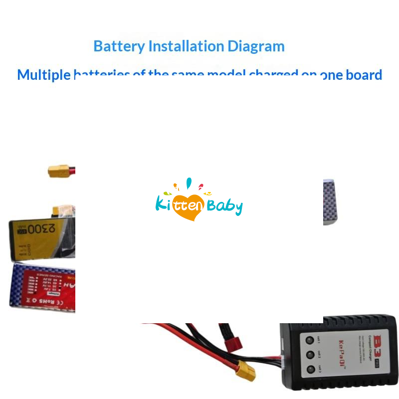 ชุดอุปกรณ์ชาร์จแบตเตอรี่ RC 1  - 12S Lipo Battery Balancing Board บทวิจารณ์และราคา