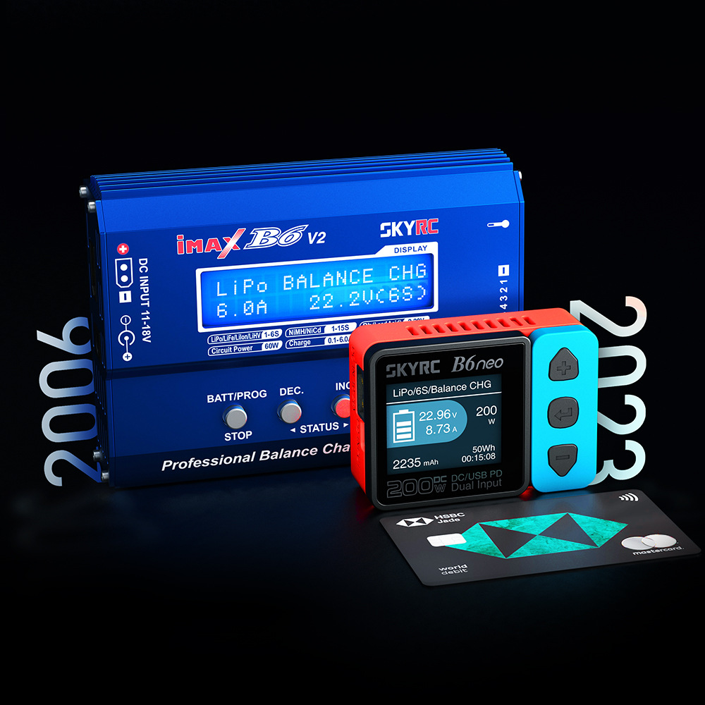 SkyRC B6 Neo Smart Charger DC  - Skyrc B6 Neo Smart Charger บทวิจารณ์และราคา