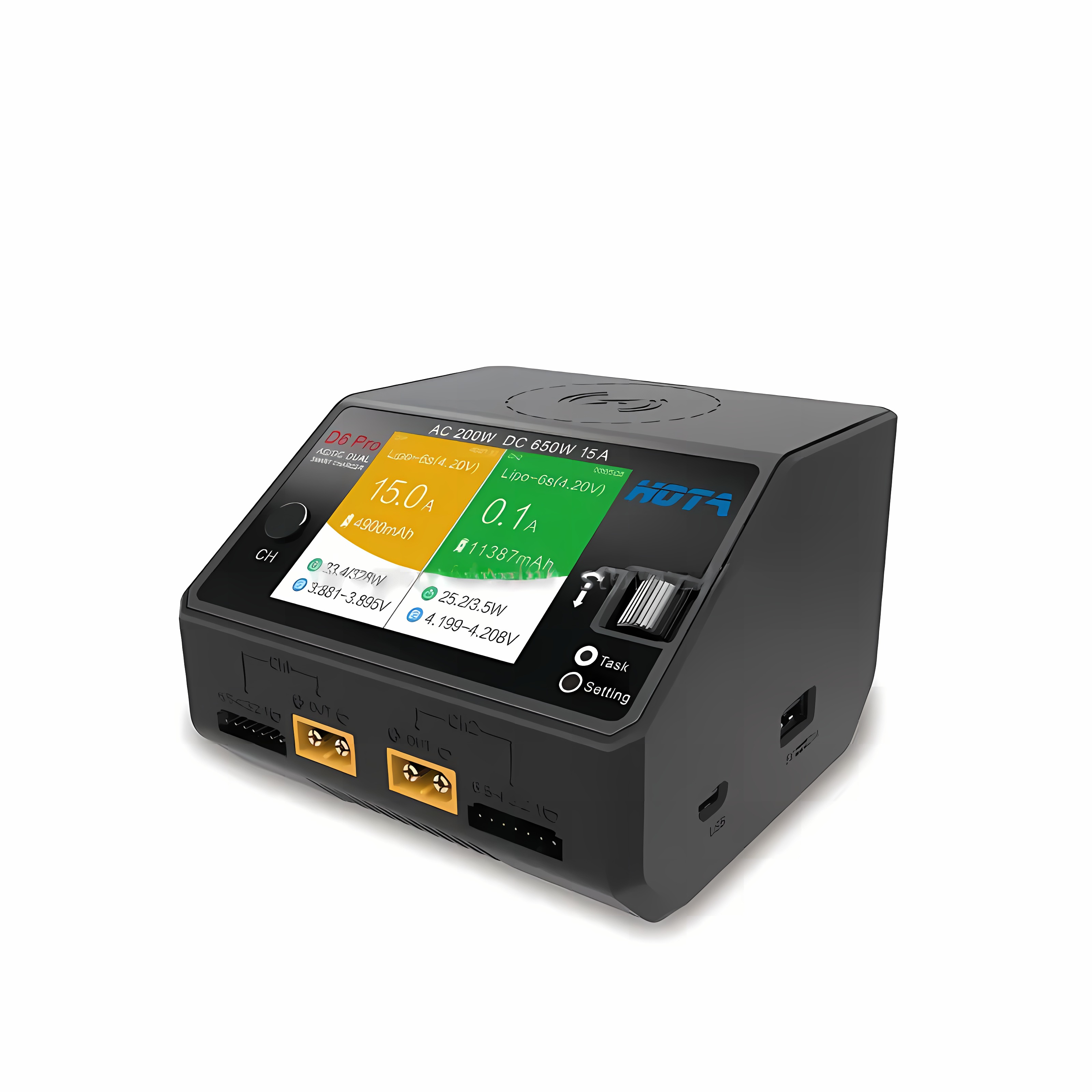 HOTA D6 Pro Smart Charger AC20 - Hota D6 Pro Dual Lipo Charger บทวิจารณ์และราคา