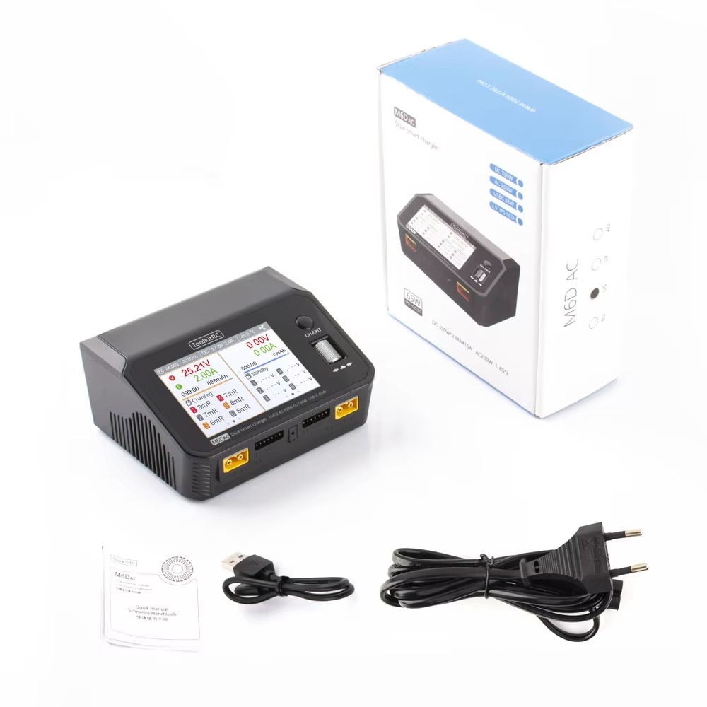 SmCpToolkitRC M6DAC Dual Chann - Toolkitrc M6Dac Smart Charger บทวิจารณ์และราคา