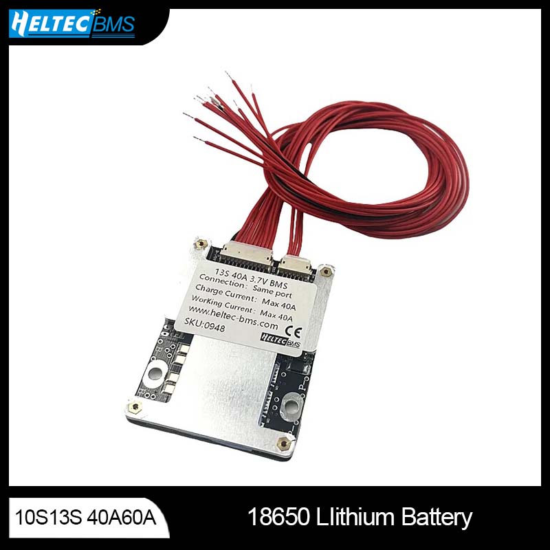 Heltec BMS 36V 48V BMS 10-14S  - 12S Lipo Battery Balancing Board บทวิจารณ์และราคา