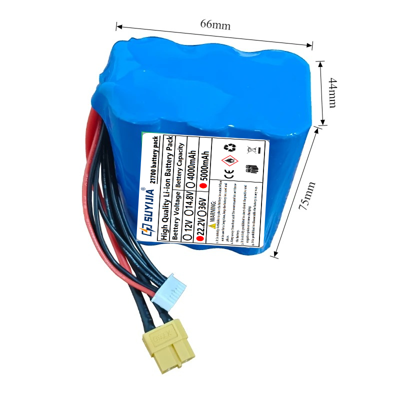 แบตเตอรี่เครื่องบินรุ่น 22.2V  - 6S Lipo Battery 22.2V 5000Mah บทวิจารณ์และราคา