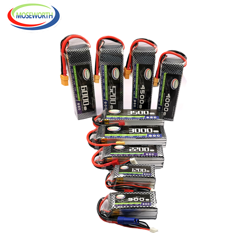 2S 3S 4s 6S 2200 4200 5200 600 - 4S Lipo Battery 14.8V 6000Mah บทวิจารณ์และราคา