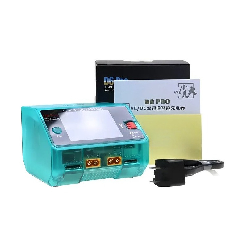 ขายดี D6 Pro สมาร์ทปลั๊กอินชาร - Hota D6 Pro Dual Lipo Charger บทวิจารณ์และราคา